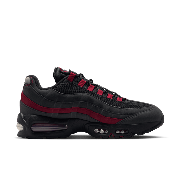 Nike Air Max 95 OG Big Bubble Black Team Crimson  Angle 3