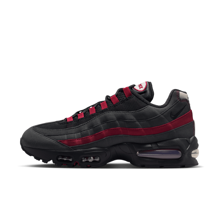 Nike Air Max 95 OG Big Bubble Black Team Crimson  Angle 2