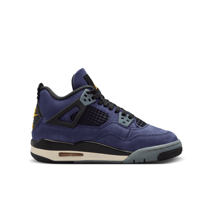 Air Jordan 4 Retro Lakers (GS) Angle 6