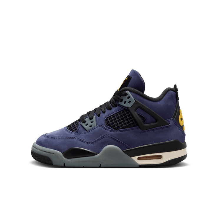 Air Jordan 4 Retro Lakers (GS) Angle 0