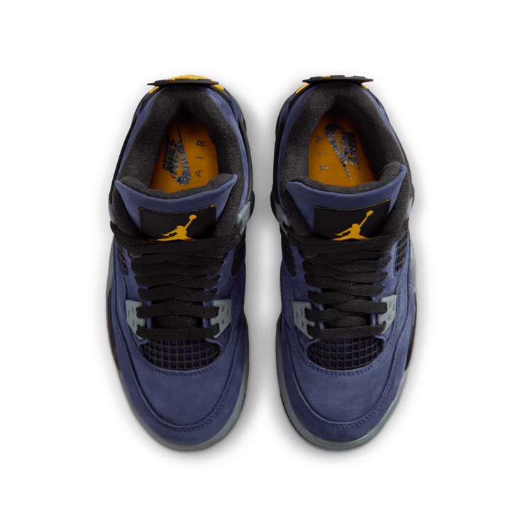 Air Jordan 4 Retro Lakers (GS) Angle 7