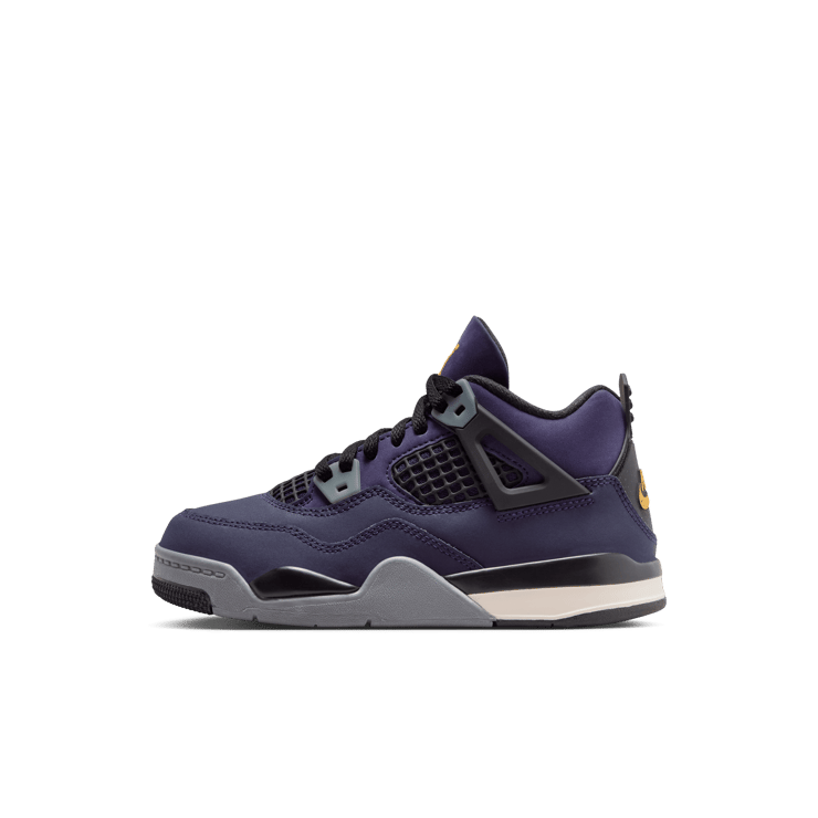 Air Jordan 4 Retro Lakers (PS) Angle 2