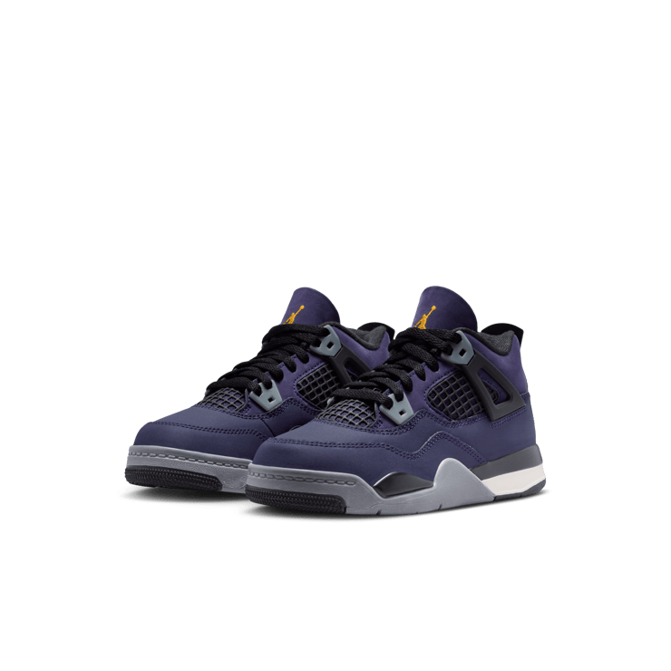 Air Jordan 4 Retro Lakers (PS) Angle 4