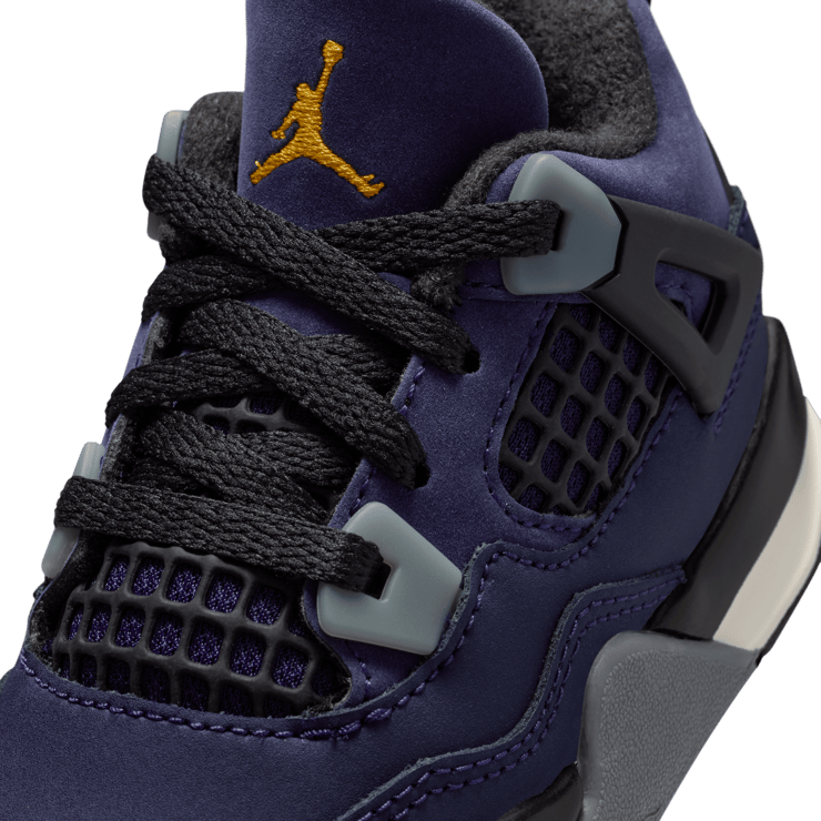 Air Jordan 4 Retro Lakers (TD) Angle 6