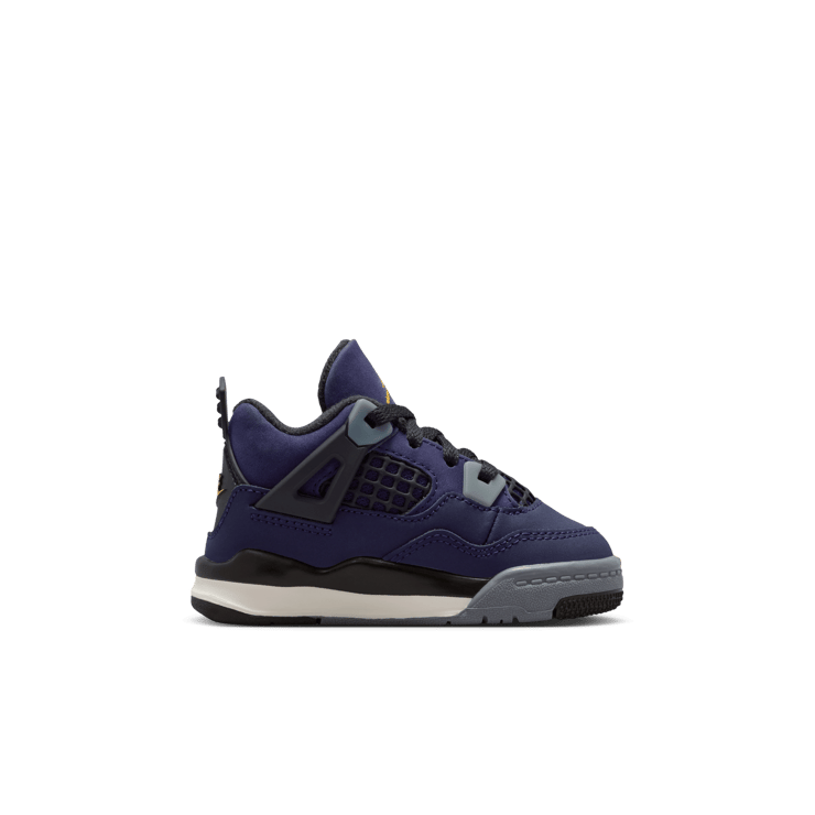 Air Jordan 4 Retro Lakers (TD) Angle 2