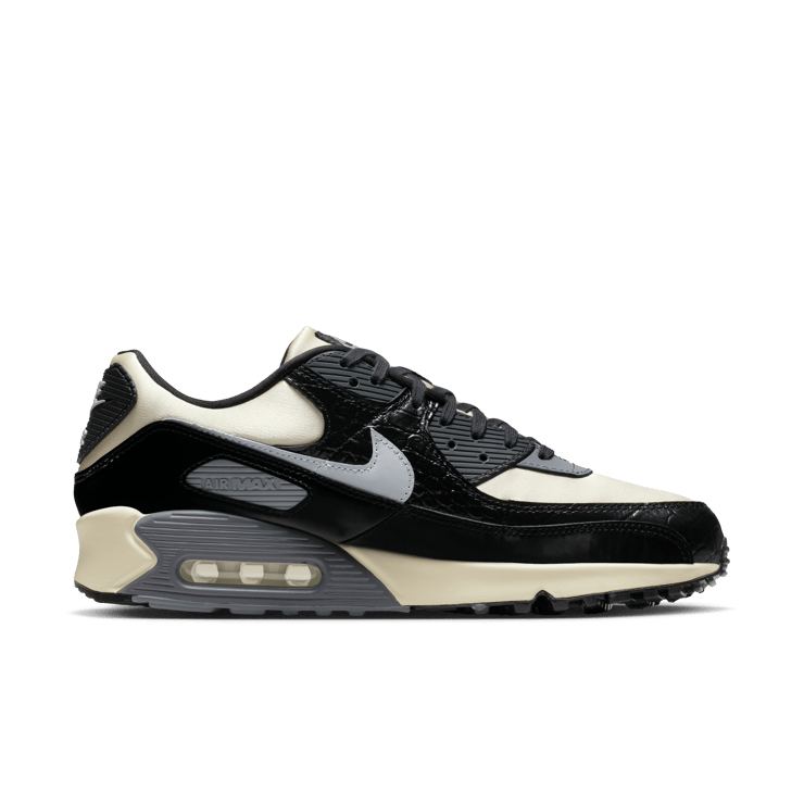 Nike Air Max 90 QS Smoke Grey Crocodile Angle 1