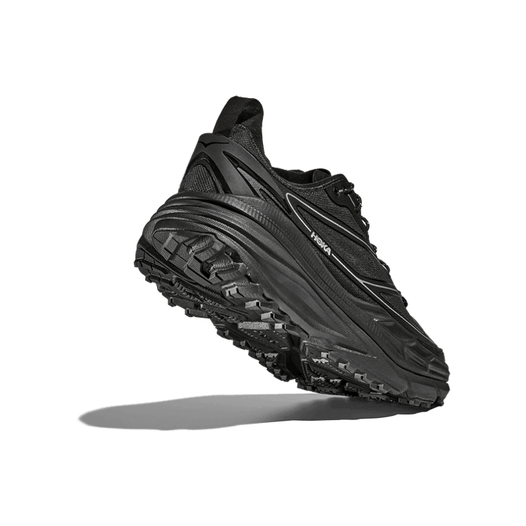 Hoka One One Stinson One7 Black Silver Angle 2