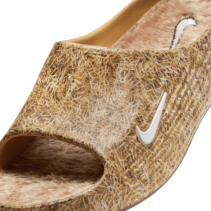 Nike ReactX Rejuven8 Slide .SWOOSH Wheat Angle 6