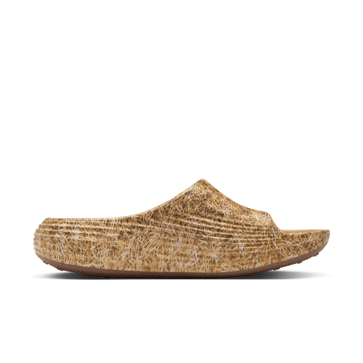 Nike ReactX Rejuven8 Slide .SWOOSH Wheat Angle 1