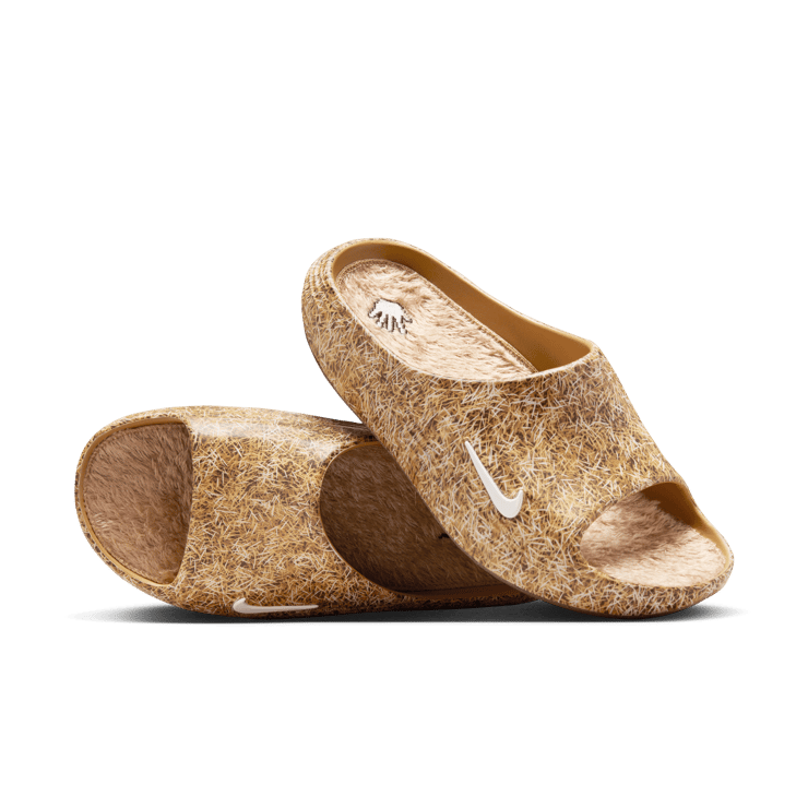 Nike ReactX Rejuven8 Slide .SWOOSH Wheat Angle 5