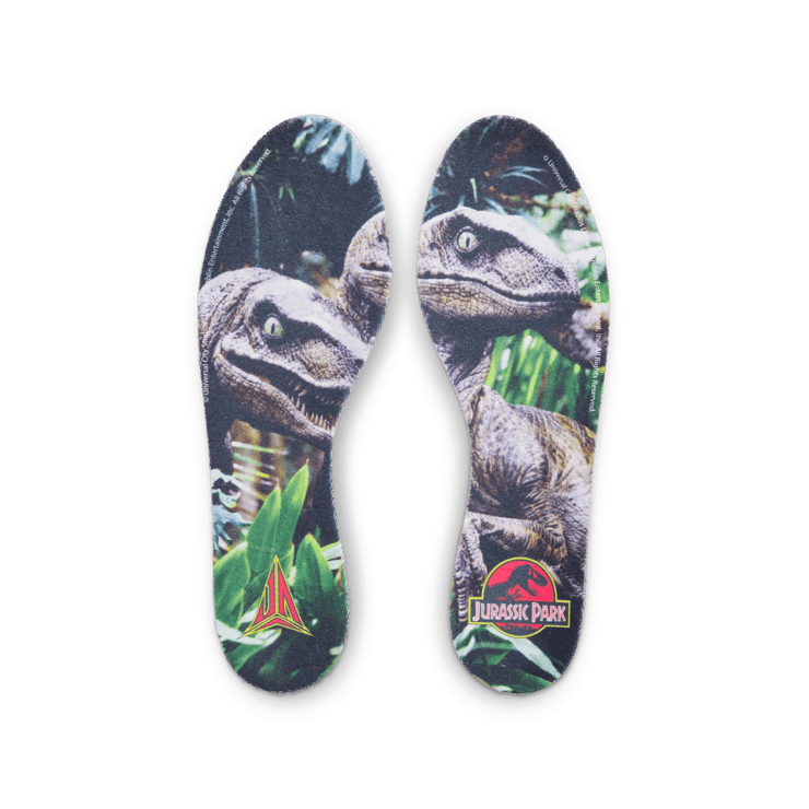 Nike Ja 3 Jurassic Park Anthracite (GS) Angle 9