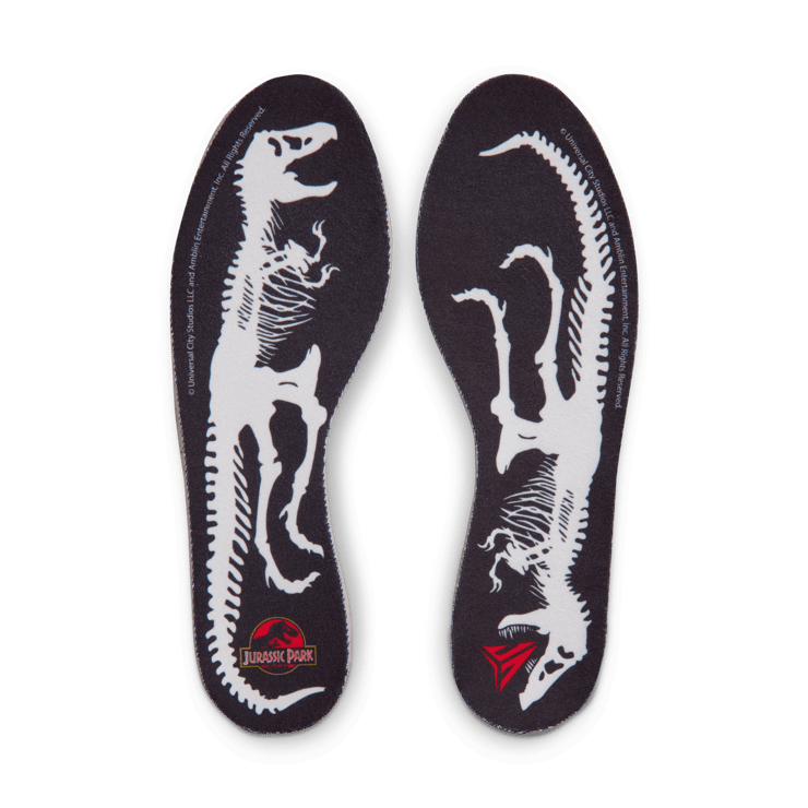 Nike Ja 3 Jurassic Park Metallic Silver Angle 8