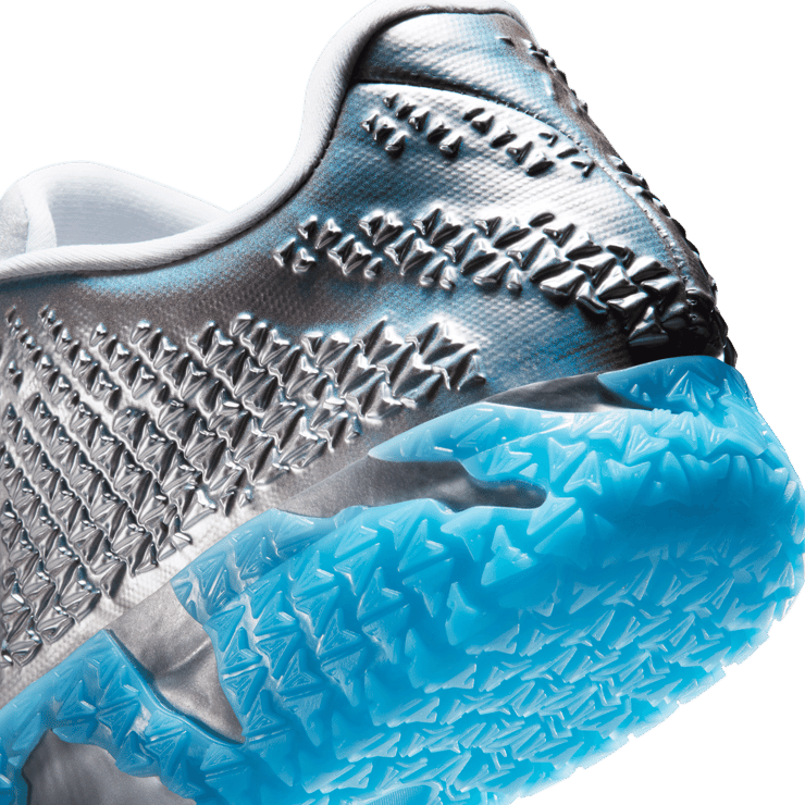 Nike Ja 3 Jurassic Park Metallic Silver Angle 4
