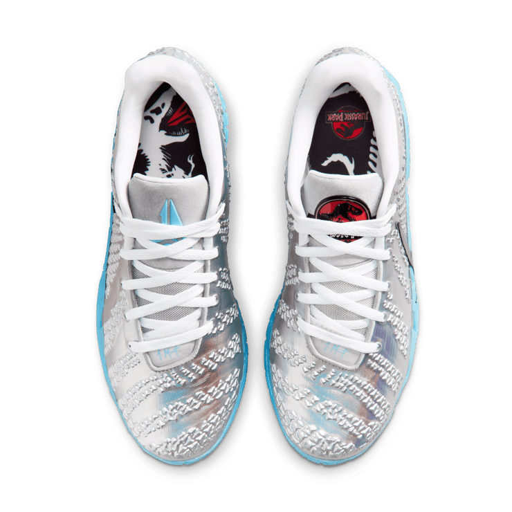 Nike Ja 3 Jurassic Park Metallic Silver Angle 2