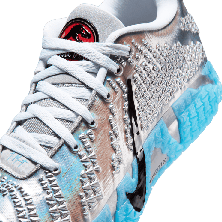Nike Ja 3 Jurassic Park Metallic Silver Angle 3