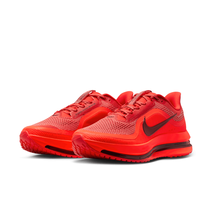 Nike Pegasus Premium Light Crimson Angle 2