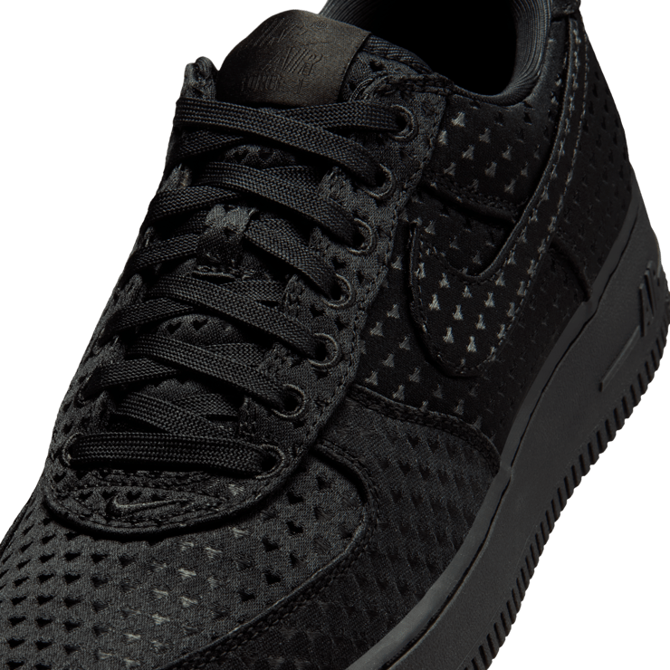 Nike Air Force 1 Low Valentine's Day Triple Black Angle 6