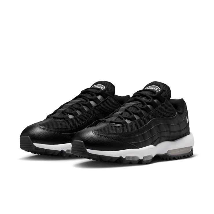 Nike Air Max 95 Golf Black White Angle 4