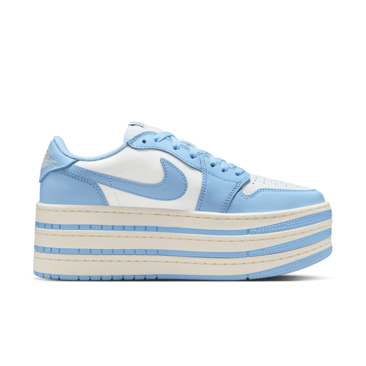 Air Jordan 1 Low Triple Stack UNC (W) Angle 2