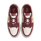 Air Jordan 1 Low Triple Stack Team Red (W) Angle 2