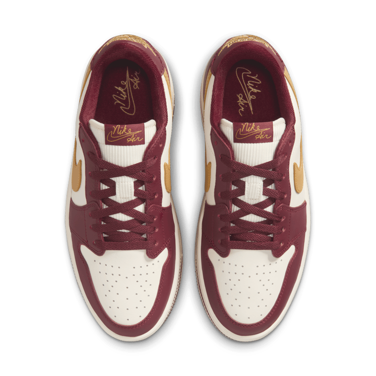 Air Jordan 1 Low Triple Stack Team Red (W) Angle 2