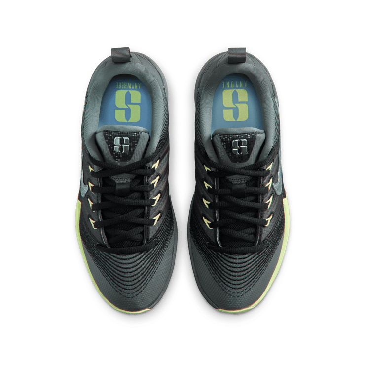 Nike Sabrina 3 Iron Grey Barely Volt (GS) Angle 6