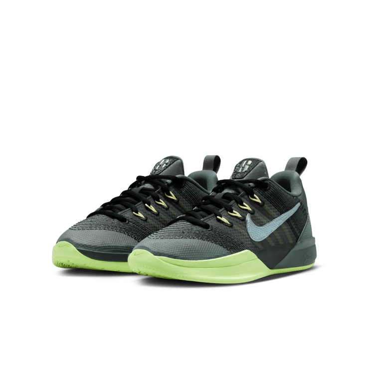 Nike Sabrina 3 Iron Grey Barely Volt (GS) Angle 2