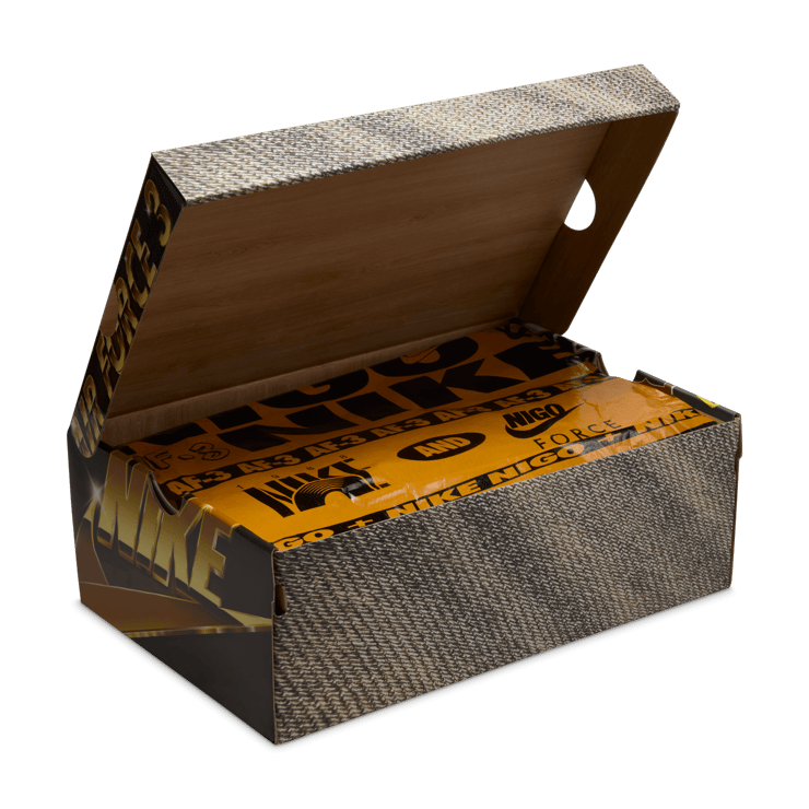 Nike Air Force 3 NIGO Midnight Navy Angle 10