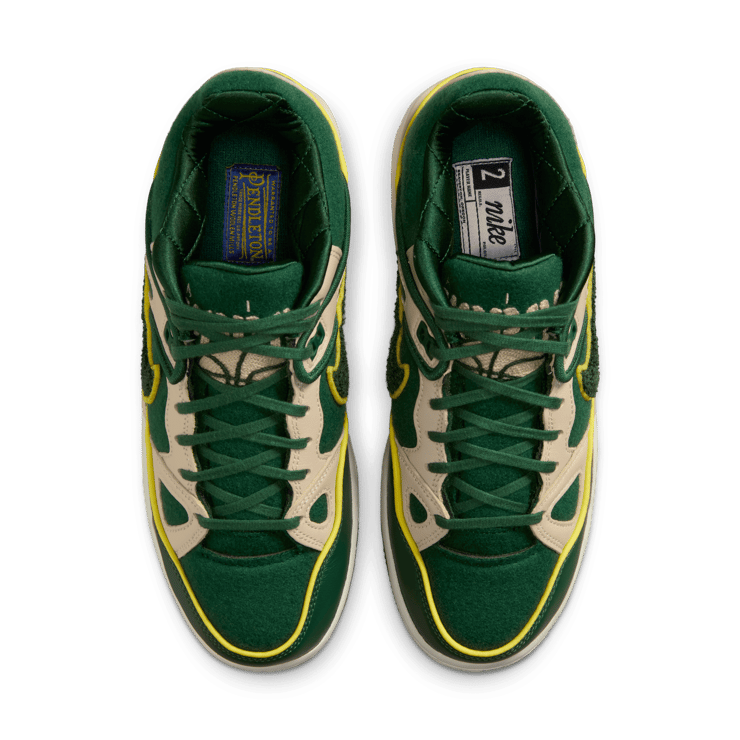 Nike Air Force 3 NIGO Forest Green Angle 3