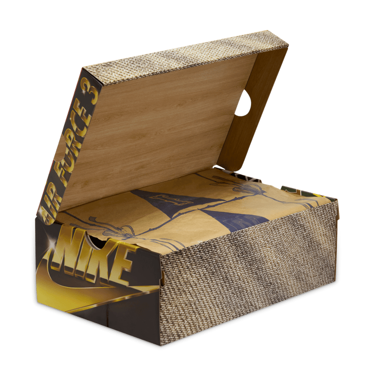 Nike Air Force 3 NIGO Forest Green Angle 5