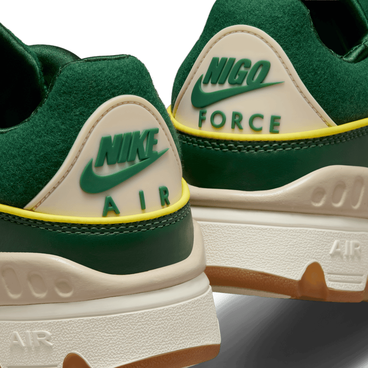 Nike Air Force 3 NIGO Forest Green Angle 10