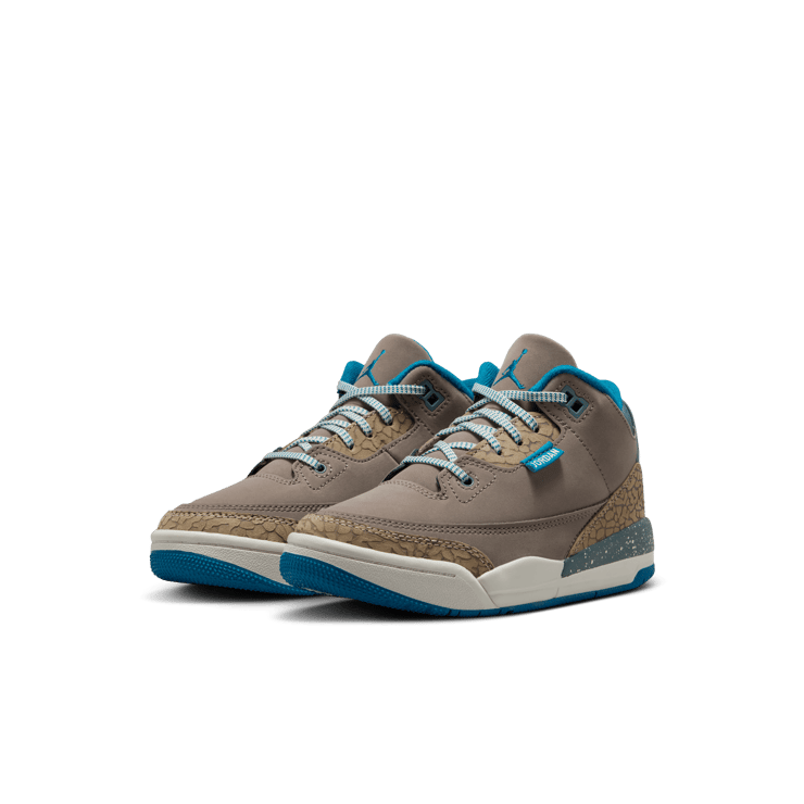 Air Jordan 3 Retro Olive Grey (PS) Angle 5