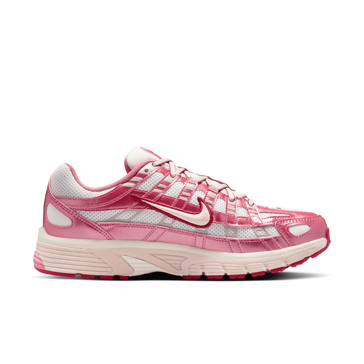 Nike P-6000 White Silt Red Peony (W) Angle 1