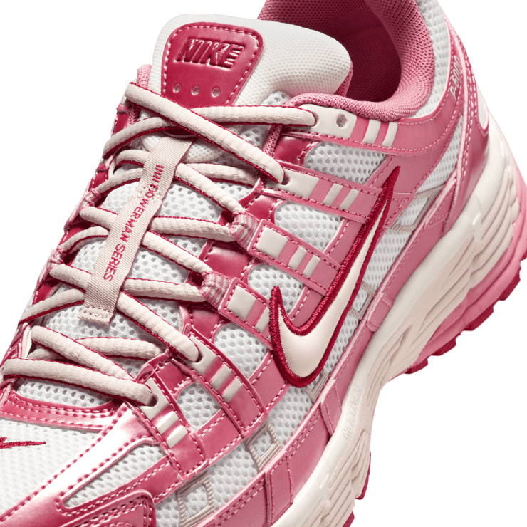 Nike P-6000 White Silt Red Peony (W) Angle 7