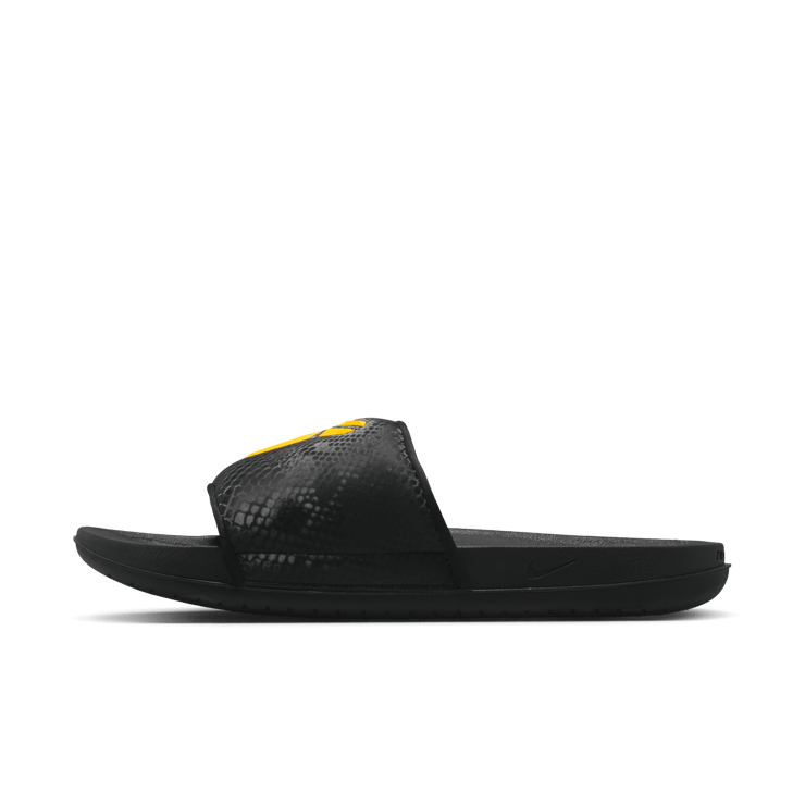 Nike Kobe Offcourt Slide Black University Gold Angle 2