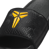 Nike Kobe Offcourt Slide Black University Gold Angle 5