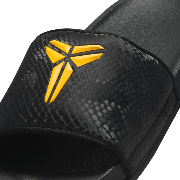 Nike Kobe Offcourt Slide Black University Gold Angle 5