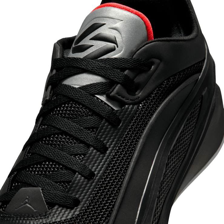 Jordan Luka 5 Black Bright Crimson  Angle 6