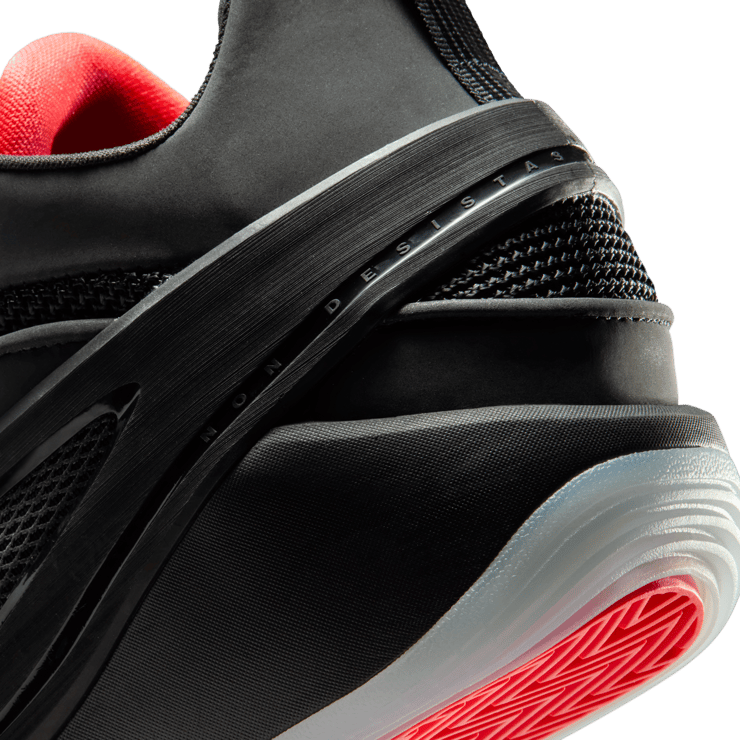 Jordan Luka 5 Black Bright Crimson  Angle 7