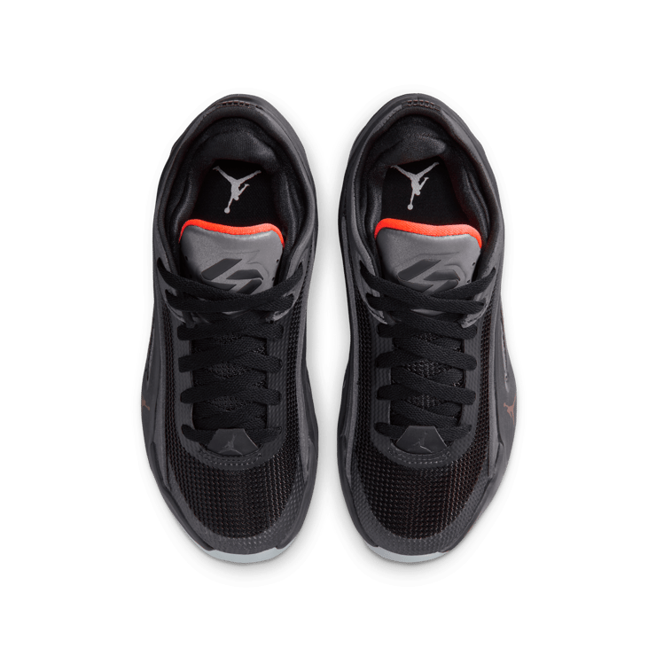 Jordan Luka 5 Black Bright Crimson (GS) Angle 4