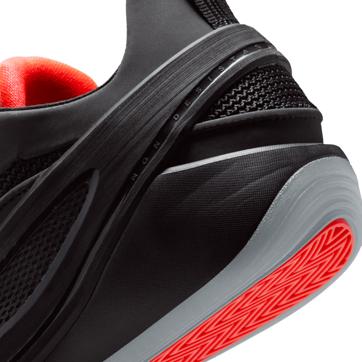 Jordan Luka 5 Black Bright Crimson (GS) Angle 8