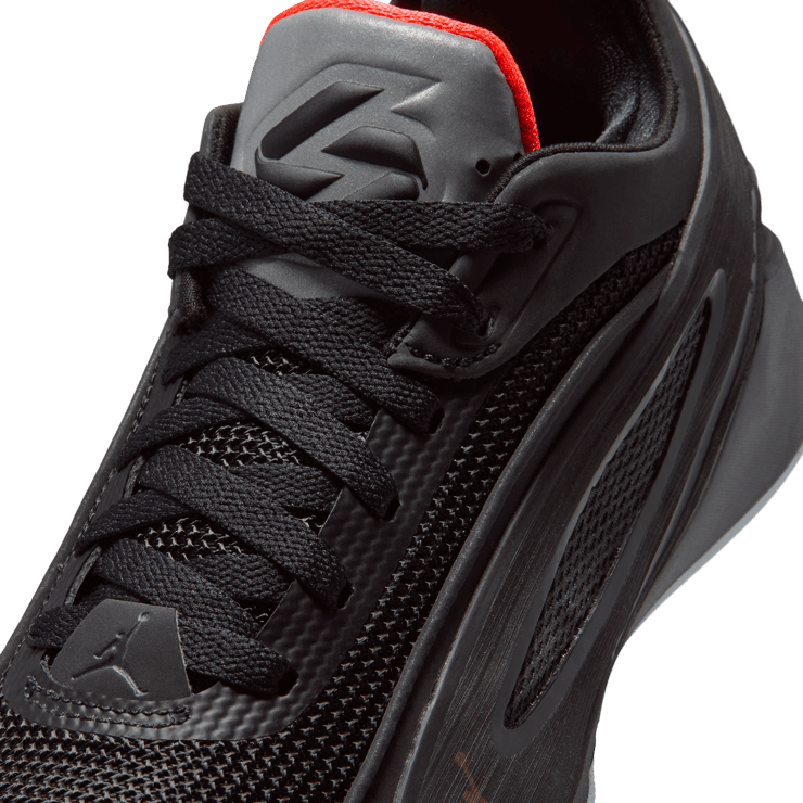 Jordan Luka 5 Black Bright Crimson (GS) Angle 7