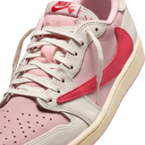 Air Jordan 1 Retro Low OG Travis Scott Sail Tropical Pink Angle 5