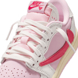 Air Jordan 1 Retro Low OG Travis Scott Sail Tropical Pink (PS) Angle 5