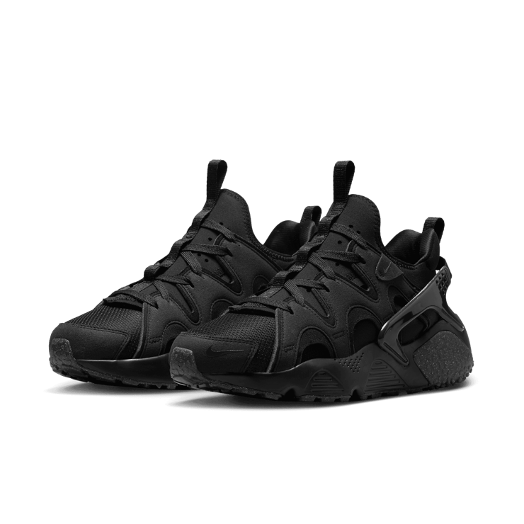 Nike Air Huarache Craft Triple Black (W) Angle 2