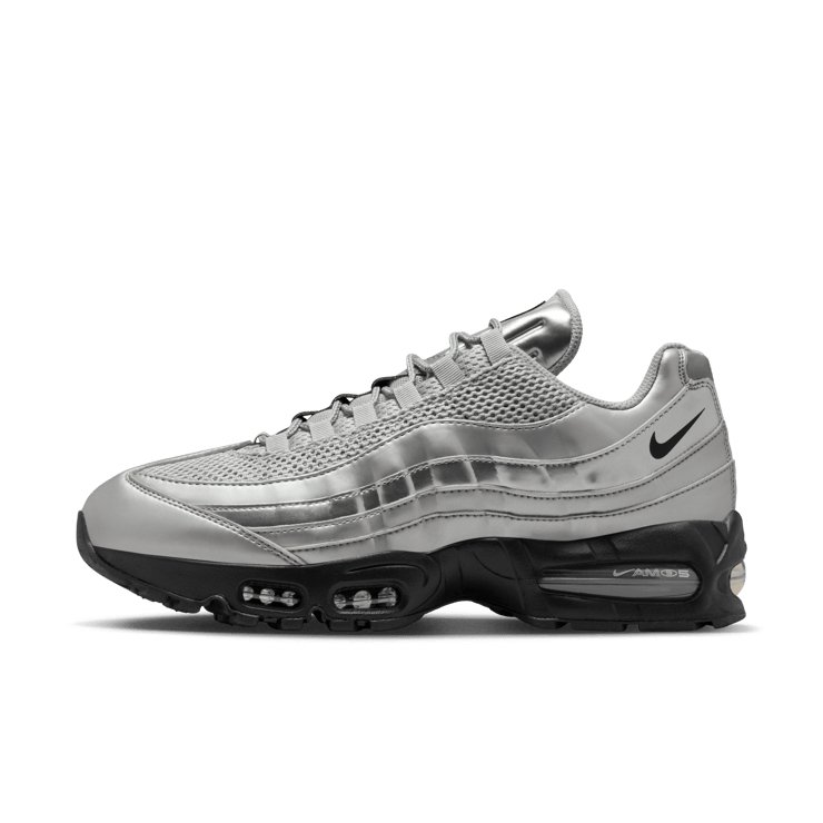 Nike Air Max 95 Big Bubble Total 90 Metallic Silver Angle 0