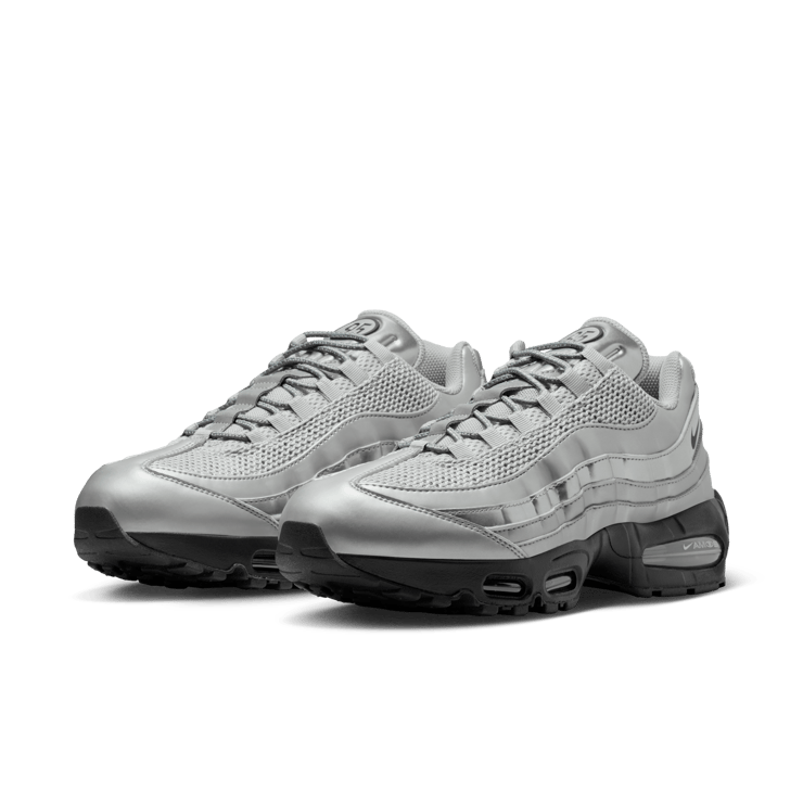 Nike Air Max 95 Big Bubble Total 90 Metallic Silver Angle 5
