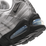 Nike Air Max 95 Big Bubble Total 90 Metallic Silver (GS) Angle 7