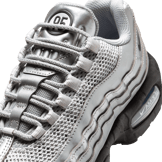 Nike Air Max 95 Big Bubble Total 90 Metallic Silver (GS) Angle 8