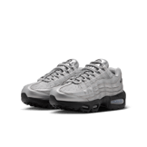 Nike Air Max 95 Big Bubble Total 90 Metallic Silver (GS) Angle 4